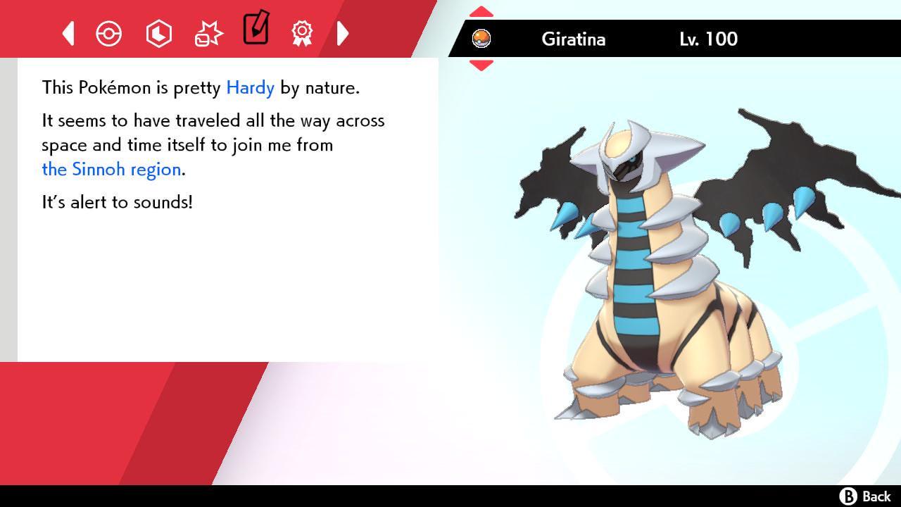 Shiny GIRATINA Pokemon Sword Shield 6IV Competitive Battle Ready Pokémon card photo 5