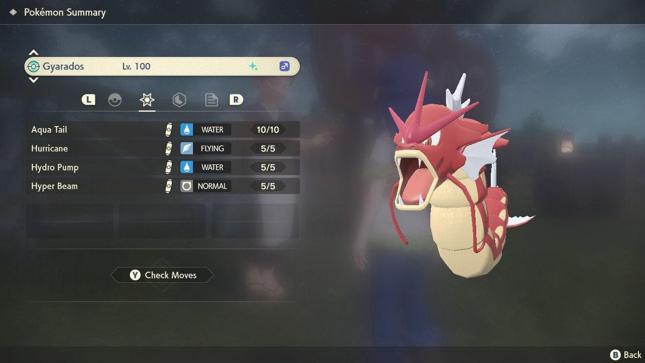 Shiny GYARADOS Pokemon Legends Arceus 6IV Competitive Battle Ready – Legends Arceus Pokémon card photo