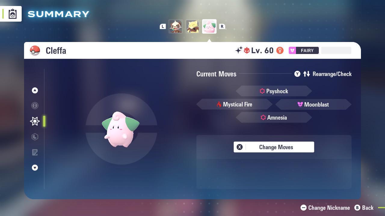 Shiny Alpha Cleffa Pokémon Legends ZA 6IV Competitive Battle Ready Pokémon card photo 4