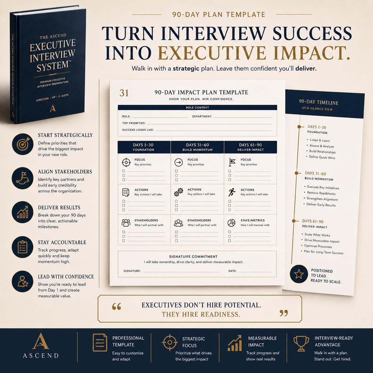 Executive Interview Prep Guide for Director VP and C Suite Leadership Interview Workbook PDF Download Pokémon card photo 6