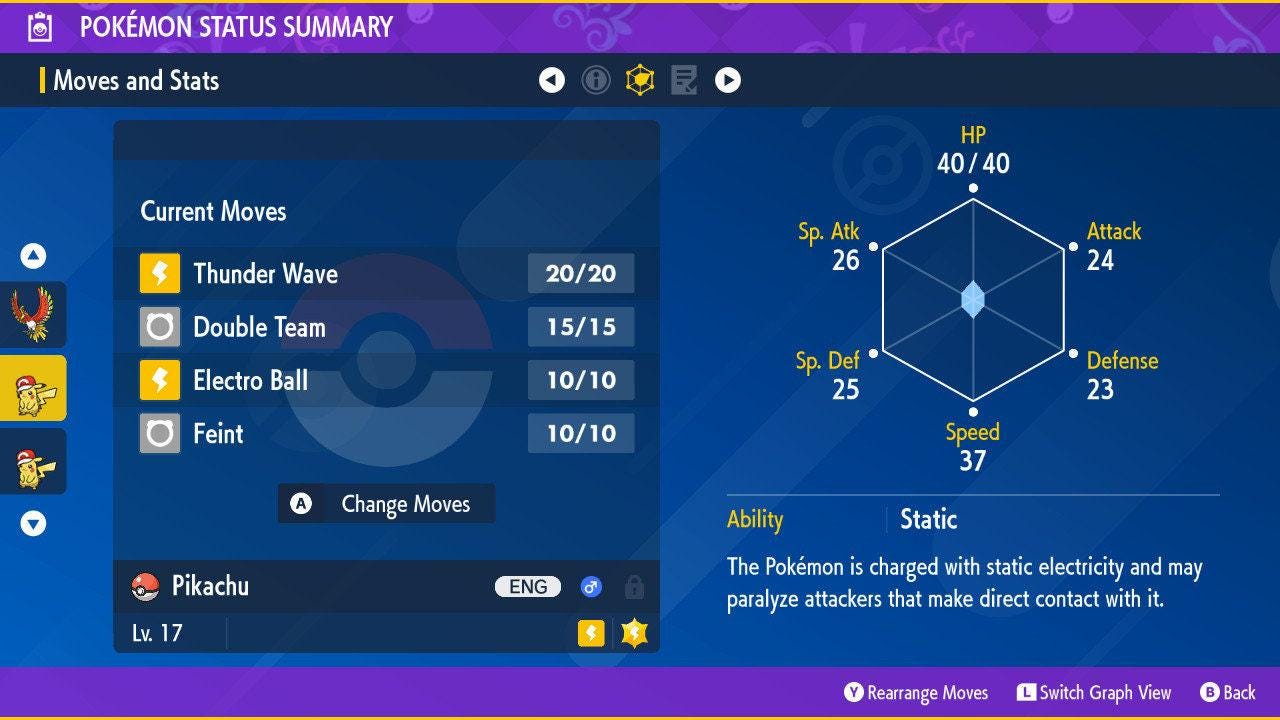 ASH PIKACHU EVENT Kalos Cap Pokémon Scarlet Violet 6IV Competitive Battle Ready Pokémon card photo 2