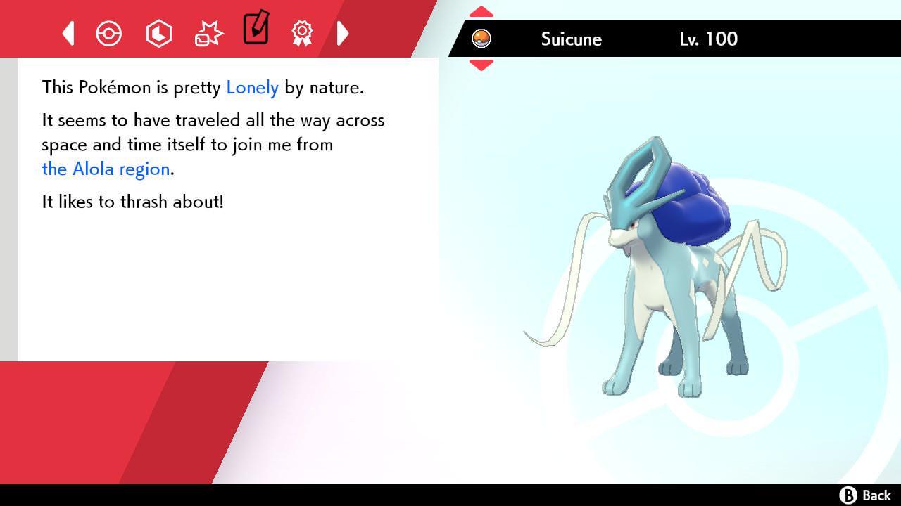 Shiny SUICUNE Pokemon Sword Shield 6IV Competitive Battle Ready Pokémon card photo 5