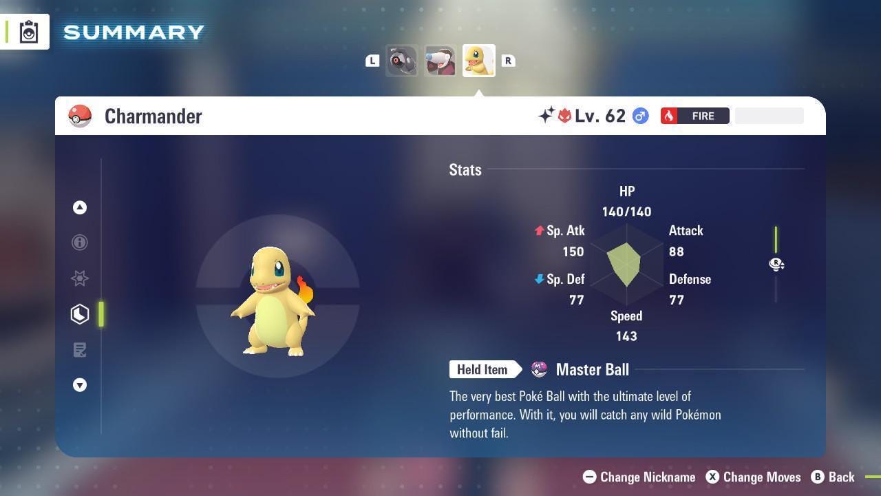 Shiny Charmander Trade Service Digital Gaming Pokemon Za Battle Ready Custom Delivery Alpha Maxed Stat Competitive Nintendo Switch Pokémon card photo 2