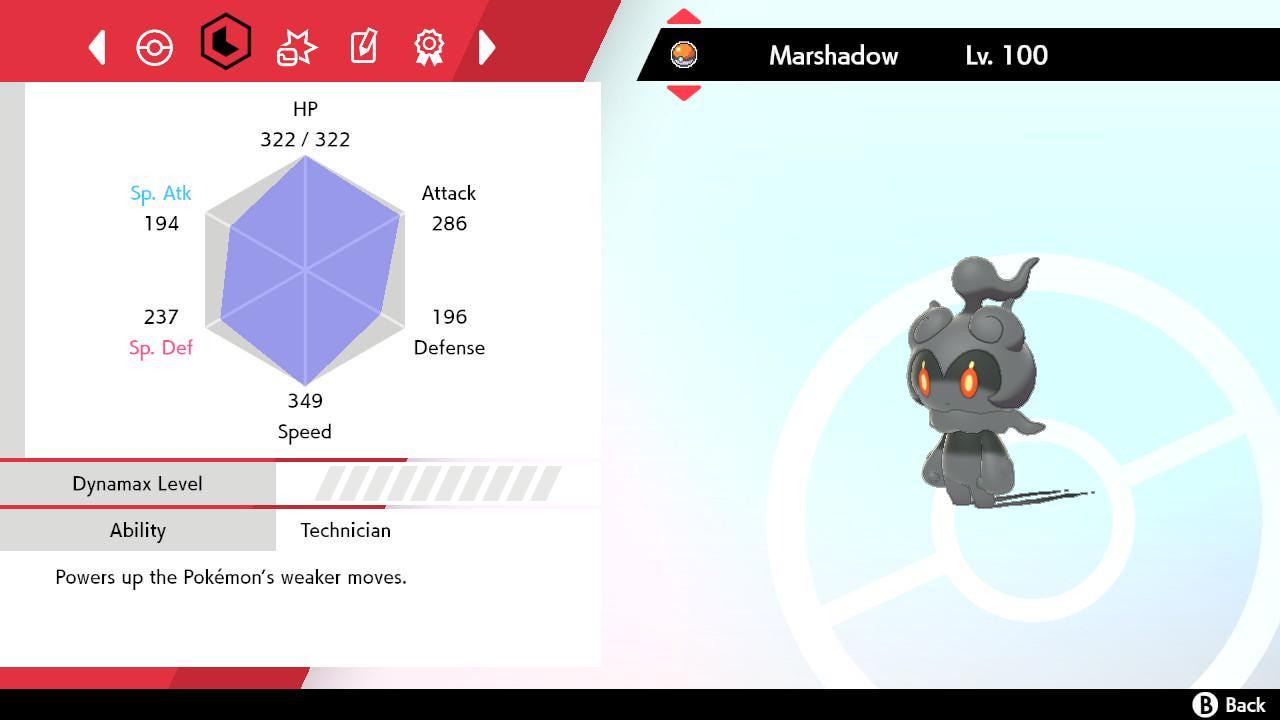Non Shiny MARSHADOW Pokemon Sword Shield 6IV Competitive Battle Ready Pokémon card photo 2