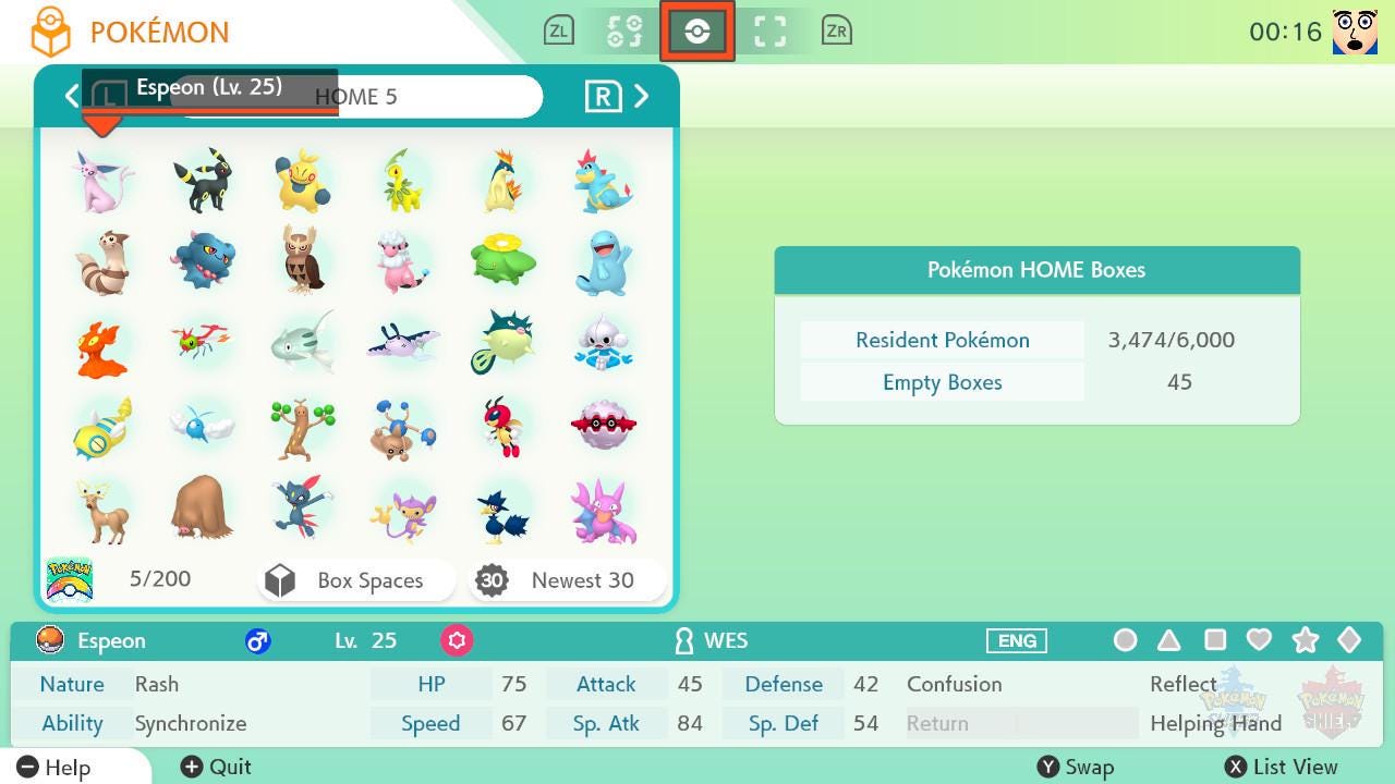 Фото покемона Комплект Pokémon Colosseum, Pokemon Home Shadow Pokémon Colosseum Bundle, 6IV Competitive, Home Trade, Готовый к бою, Быстрая доставка 2