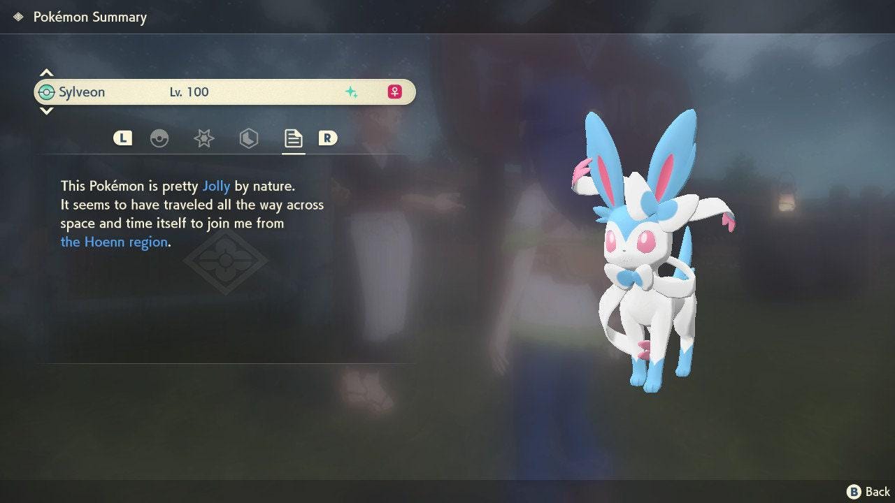 Shiny SYLVEON Pokemon Legends Arceus 6IV Competitive Battle Ready Pokémon card photo 3
