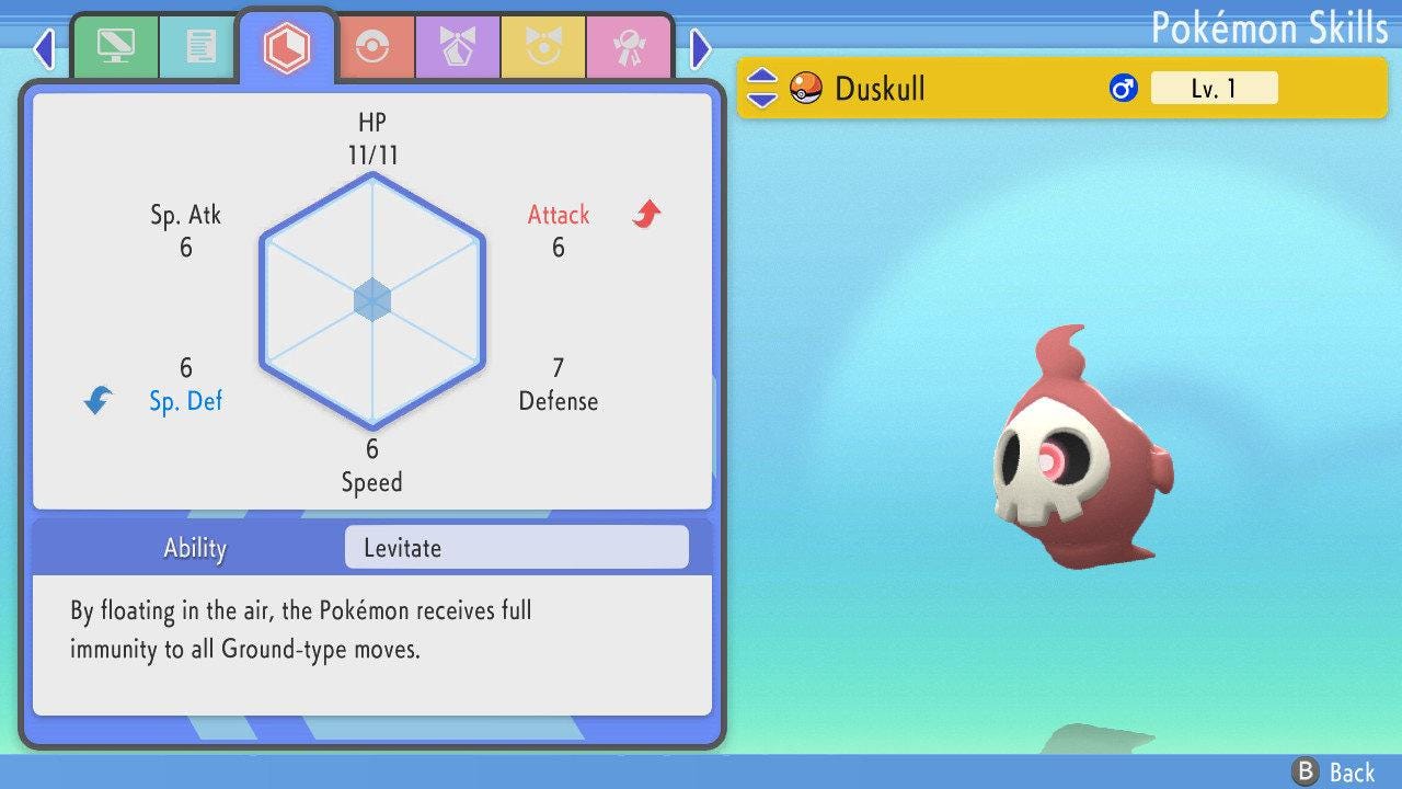 SHINY 6IV DUSKULL Pokemon Brilliant Diamond Shining Pearl 6IV Competitive Battle Ready Pokémon card photo 3