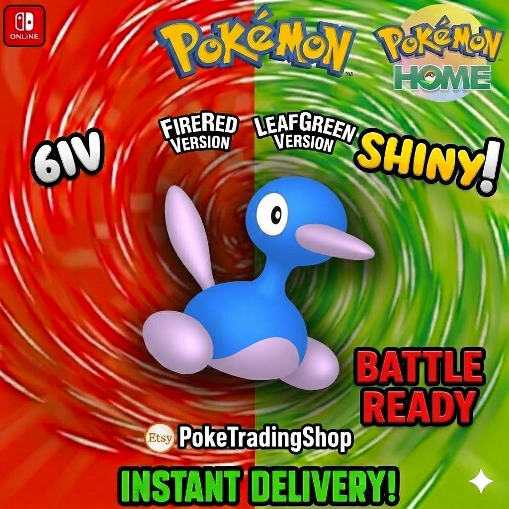 Фото покемона SHINY PORYGON 2 Pokémon FireRed LeafGreen 6IV Готов к соревновательным сражениям
