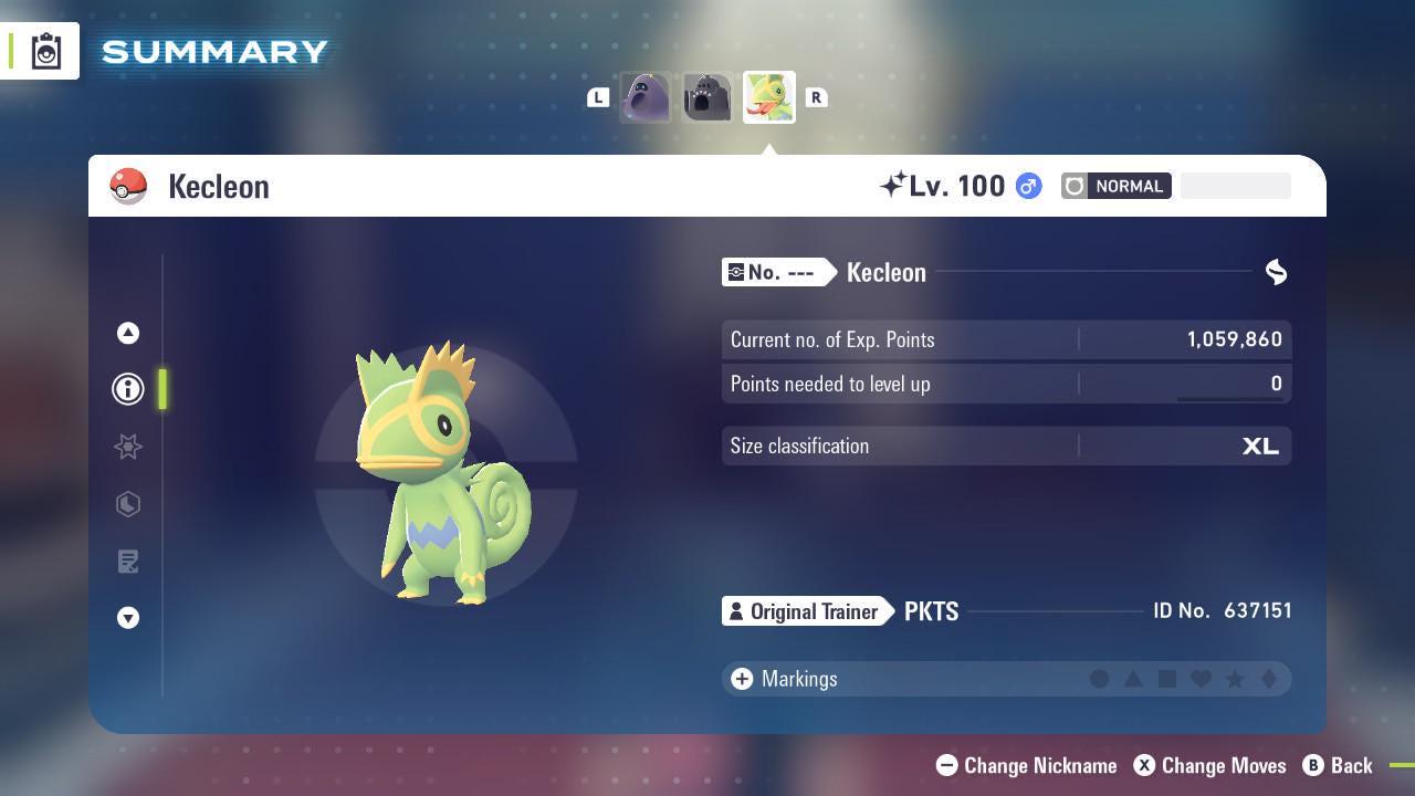 Shiny Kecleon Pokemon Legends ZA Mega Dimension DLC 6IV Competitive Battle Ready Pokémon card photo 2