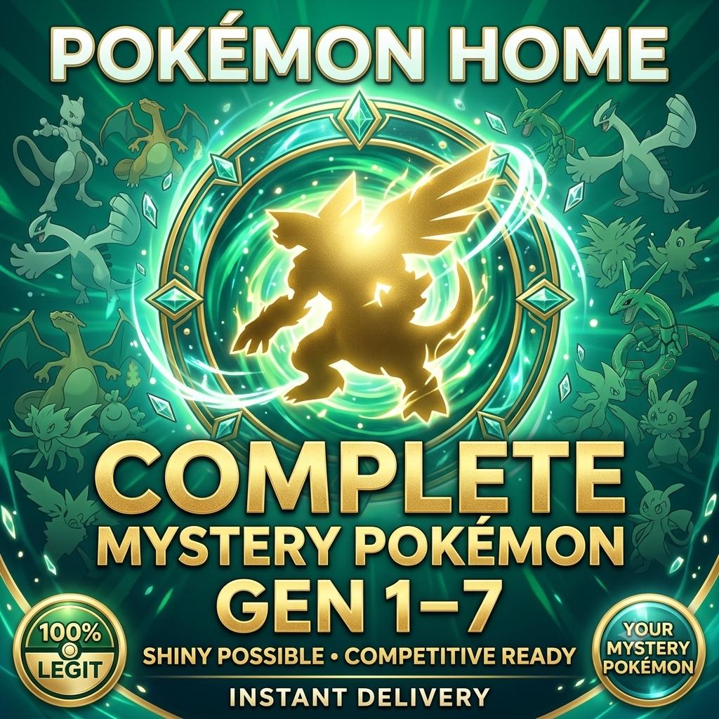 Pokemon HOME 6IV Shiny MYSTERY POKEMON Pokemon Scarlet Violet Pokemon Sword Shield, Pokemon Lets Go Pokemon BdSp, Pokemon Legends Arceus – Legends Arceus Pokémon card photo
