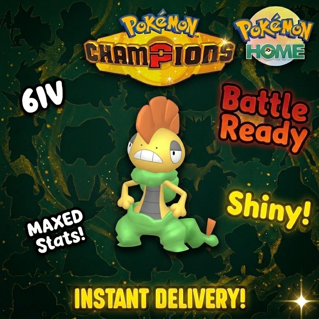 Foto de la carta Pokémon Scrafty variocolor Pokémon Campeones 6IV competitivo listo para la batalla