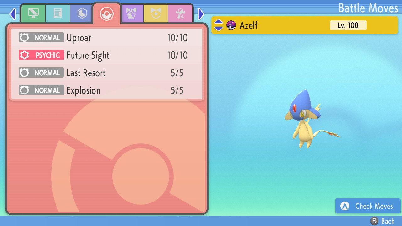 SHINY 6IV AZELF Pokemon Brilliant Diamond Shining Pearl 6IV Competitive Battle Ready – Brilliant Diamond & Shining Pearl Pokémon card photo