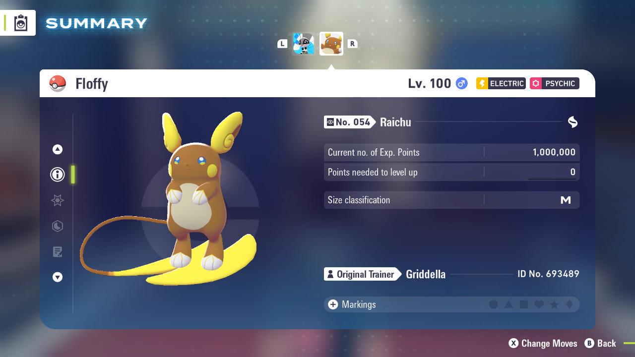 Pokemon Za Non Shiny 6IV ALOLAN RAICHU Pokémon Legends ZA 6IV Competitive Battle Ready Pokémon card photo 3