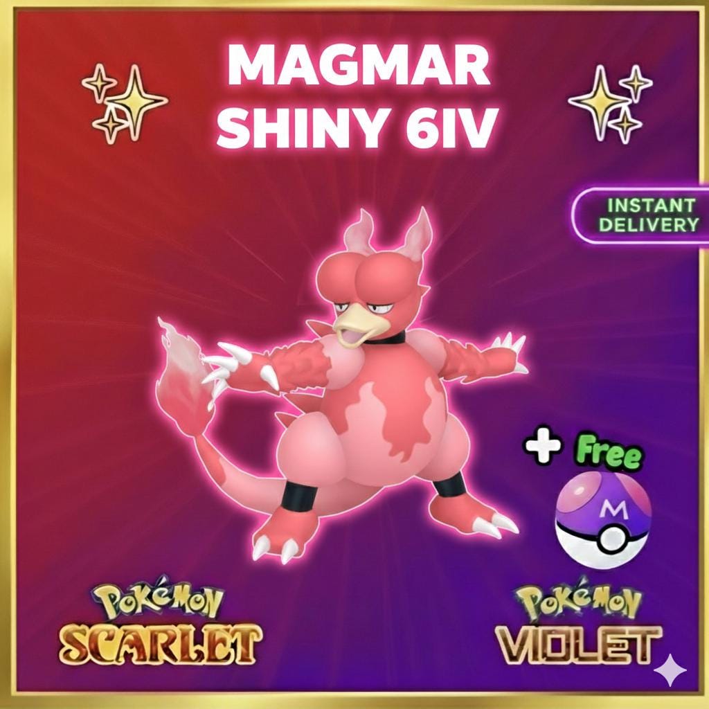 תמונה של פוקימון סקרלט וויולט שייני 6IV מגמר מוכן לקרב מאומן EV OT מותאם אישית החלפת SV מוכן למשלוח מהיר