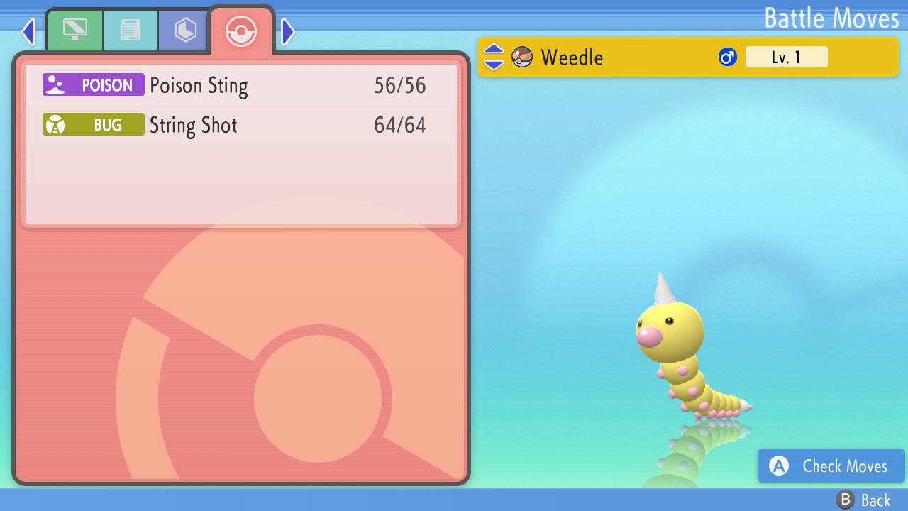 Shiny WEEDLE Pokemon Brilliant Diamond Shining Pearl 6IV Competitive Battle Ready Pokémon card photo 2