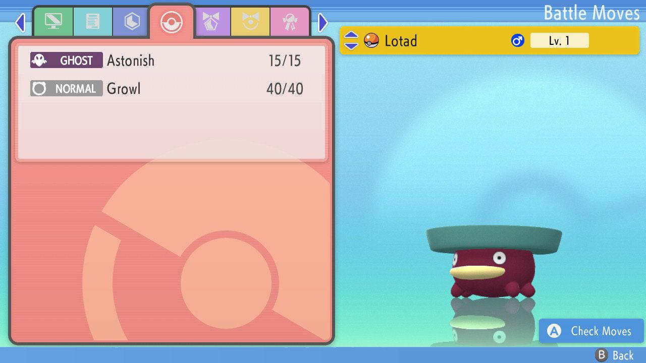 SHINY 6IV LOTAD Pokémon Brilliant Diamond and Shining Pearl 6IV Competitive Battle Ready Pokémon card photo 3