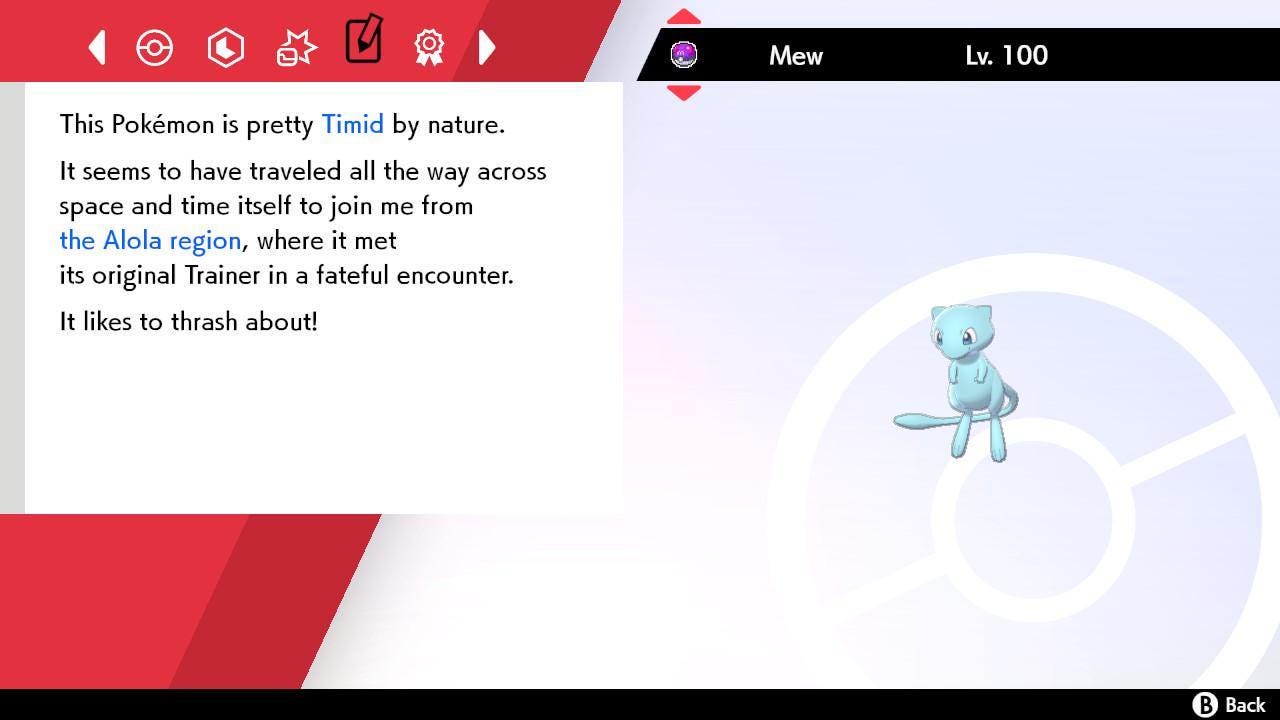 Shiny MEW Pokemon Sword Shield 6IV Competitive Battle Ready Pokémon card photo 5