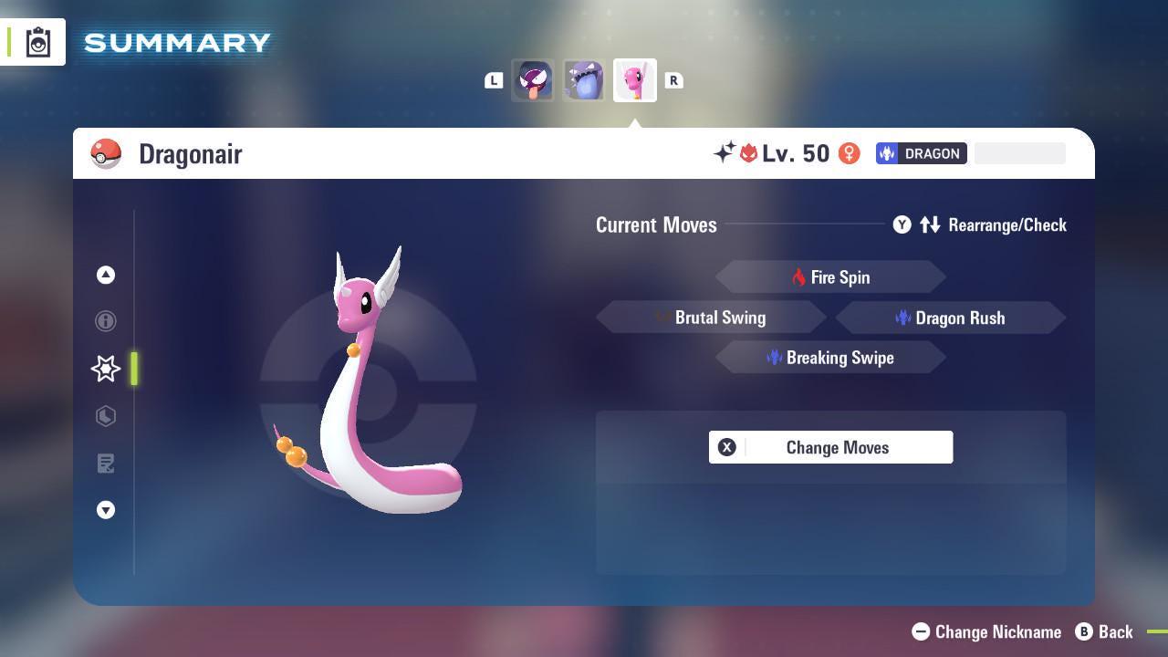 Shiny Alpha Dragonair Pokémon Legends ZA 6IV Competitive Battle Ready Pokémon card photo 4