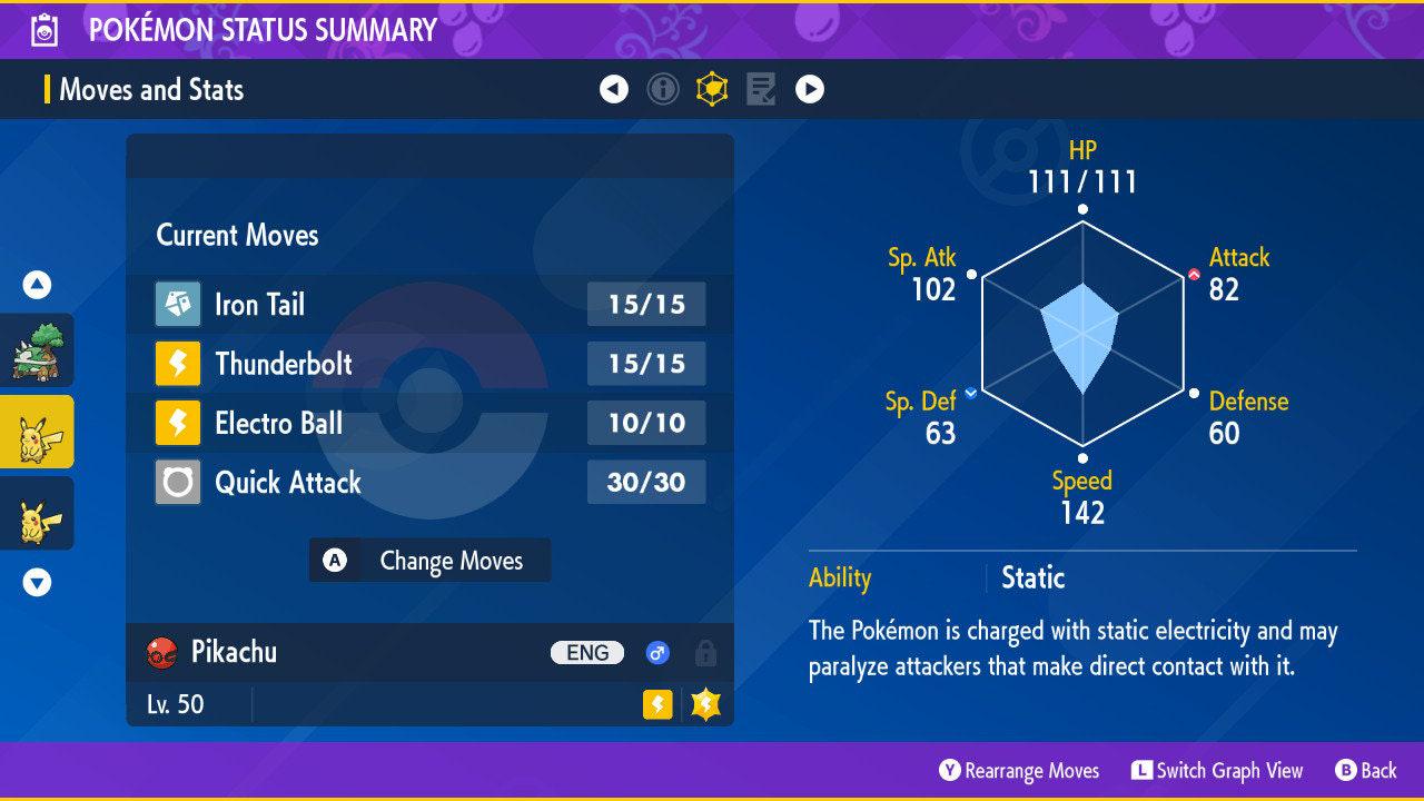 ASH PIKACHU EVENT Pokémon Scarlet Violet 6IV Competitive Battle Ready Rare Pokemon Pokémon card photo 2