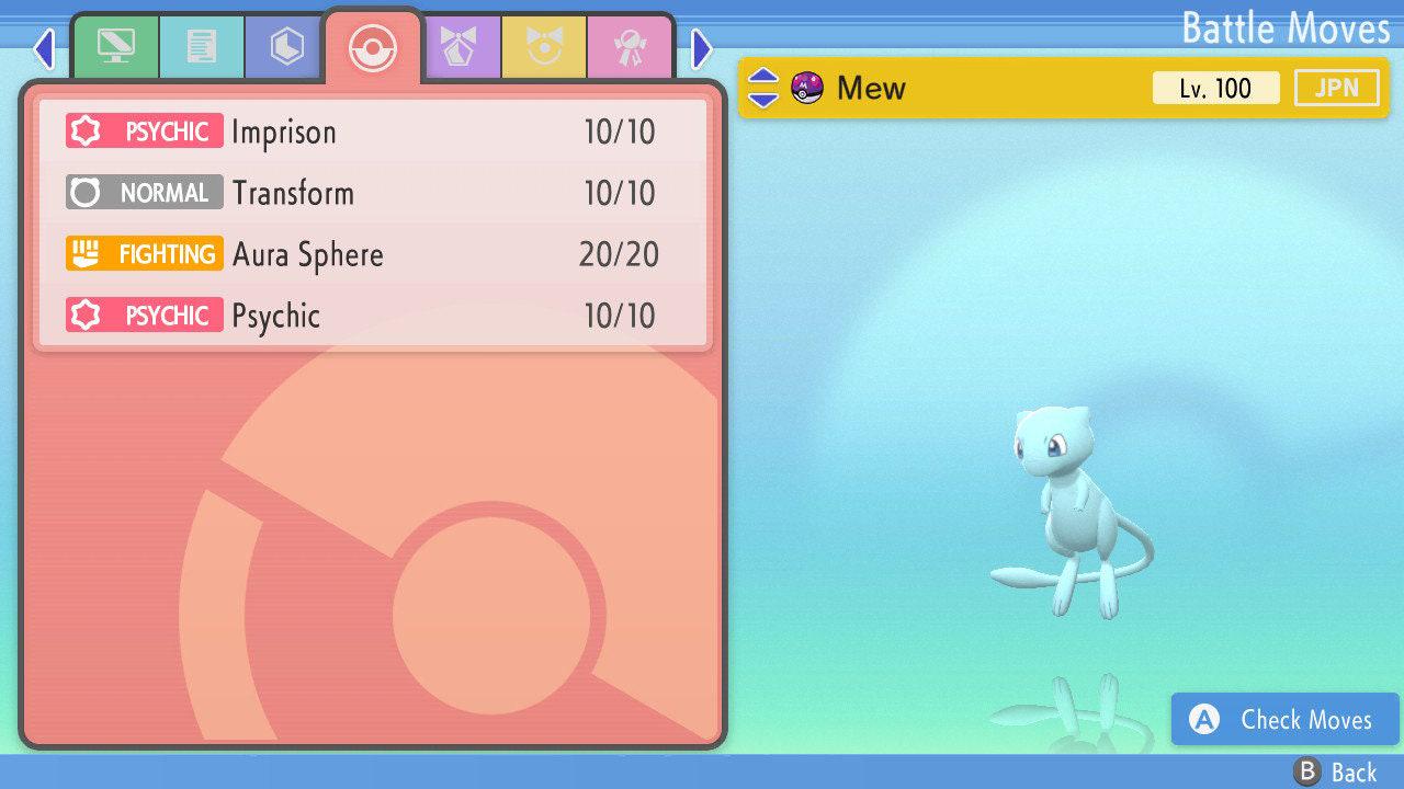 Shiny Mew Pokemon Brilliant Diamond Shining Pearl 6IV Competitive Battle Ready Pokémon card photo 2