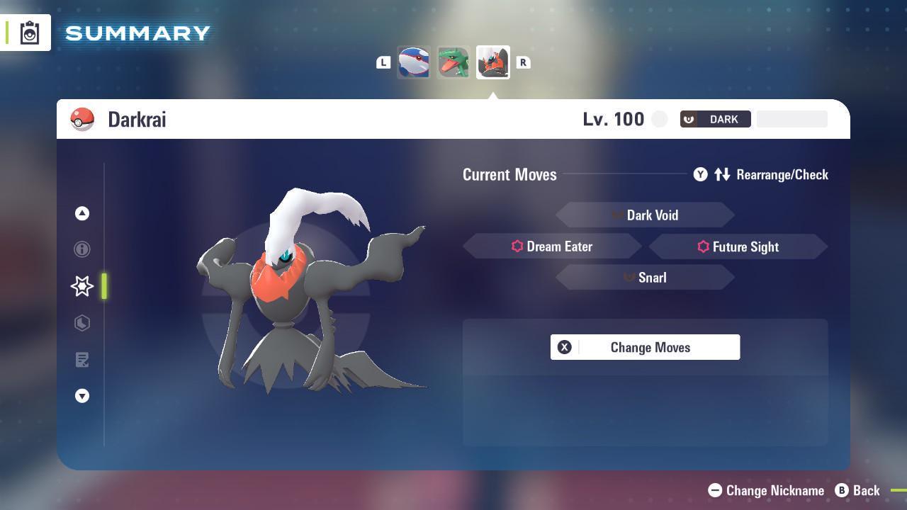 Non Shiny 6IV Darkrai Pokemon Legends Za Mega Dimension DLC 6IV Competitive Battle Ready Pokémon card photo 4