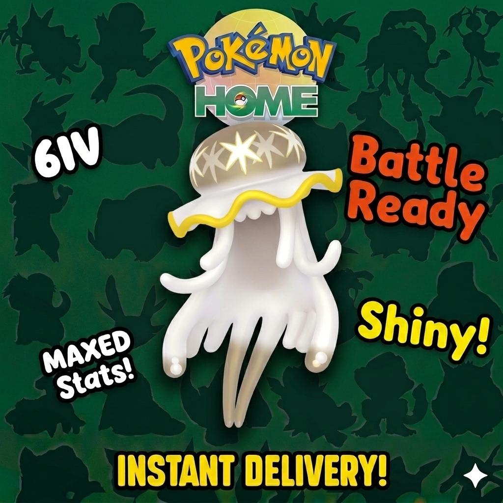 Shiny NIHILEGO Pokémon HOME 6IV Competitive Battle Ready – Pokémon HOME Transfers Pokémon card photo