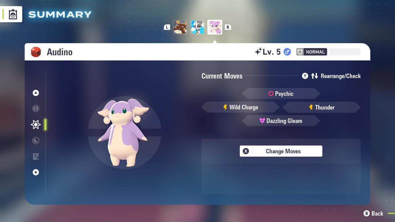 Pokemon Za Shiny 6IV Event AUDINO PokeCenter 251101 Center Birthday Pokémon Legends ZA 6IV Competitive Battle Ready Legend ZA Pokémon card photo 4