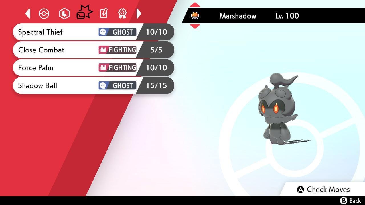 Non Shiny MARSHADOW Pokemon Sword Shield 6IV Competitive Battle Ready Pokémon card photo 3