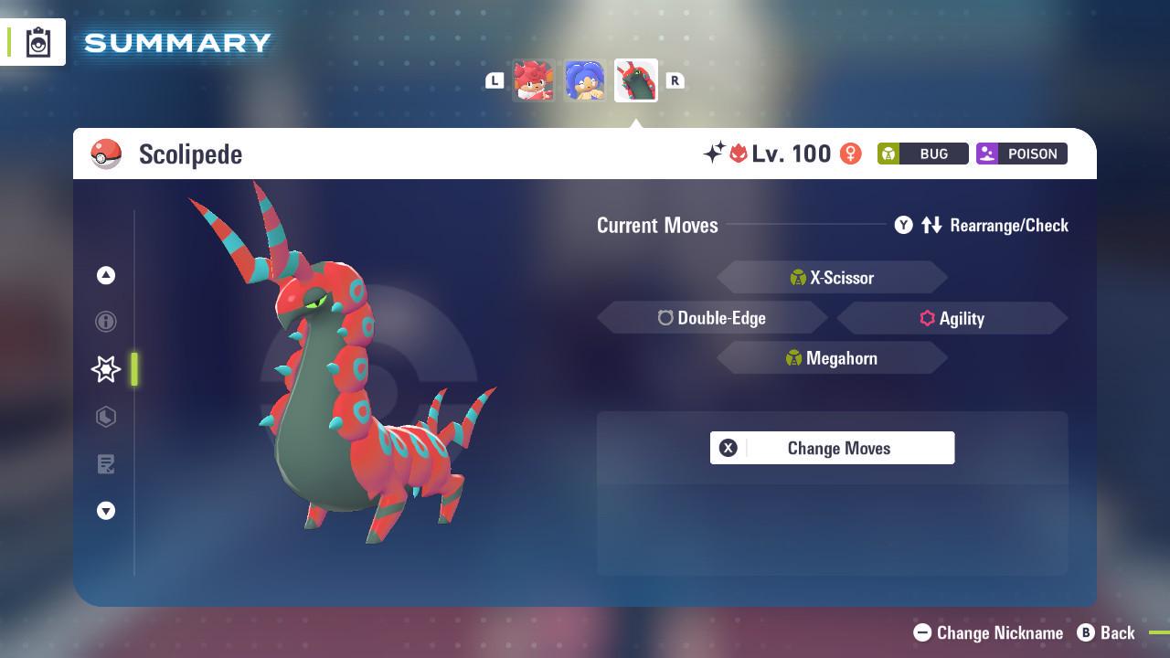 Shiny Alpha Scolipede Pokémon Legends ZA 6IV Competitive Battle Ready Pokémon card photo 4