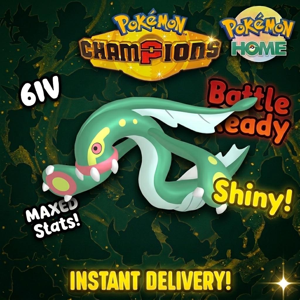 Foto de la carta Pokémon Eelektross variocolor Pokémon Campeones 6IV competitivo listo para la batalla