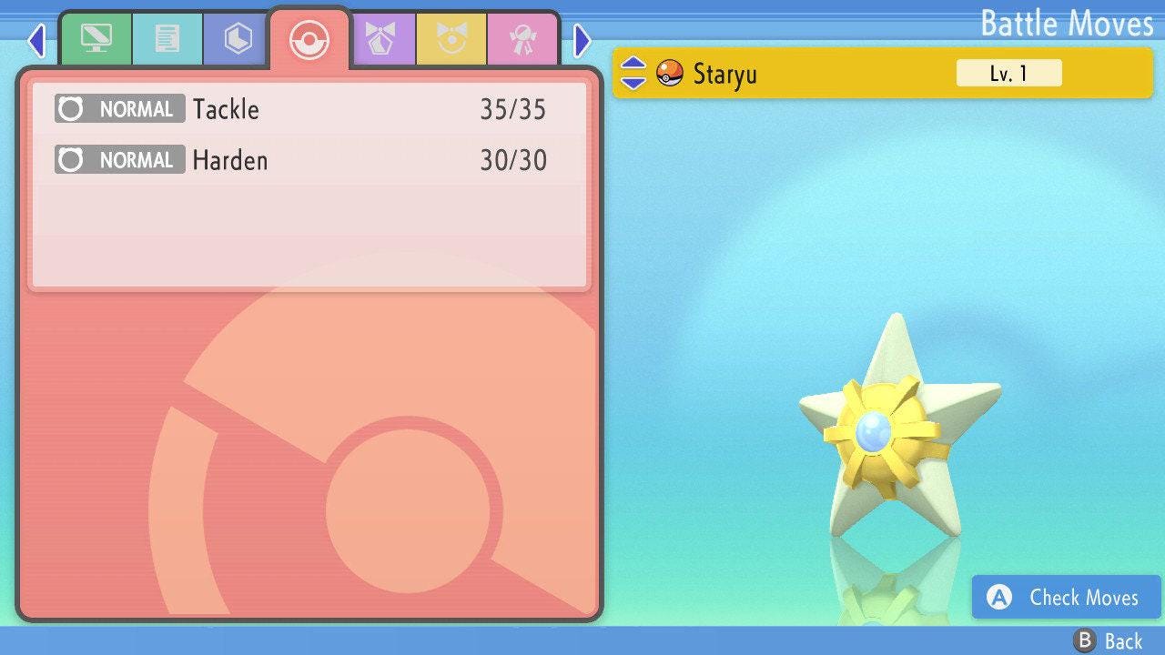 SHINY 6IV STARYU Pokémon Brilliant Diamond and Shining Pearl 6IV Competitive Battle Ready Pokémon card photo 4