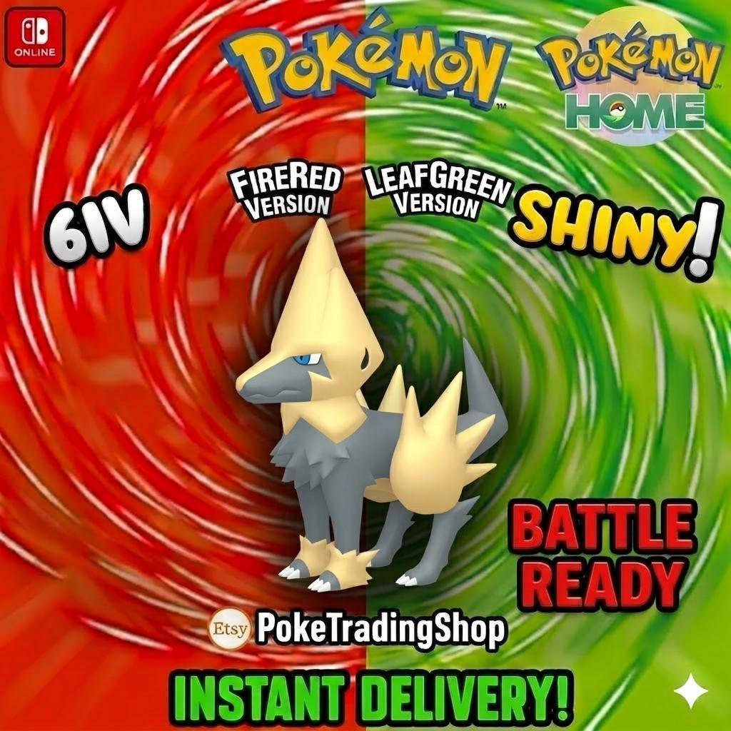 SHINY MANECTRIC Pokémon FireRed LeafGreen 6IV Competitive Battle Ready Pokémon card photo