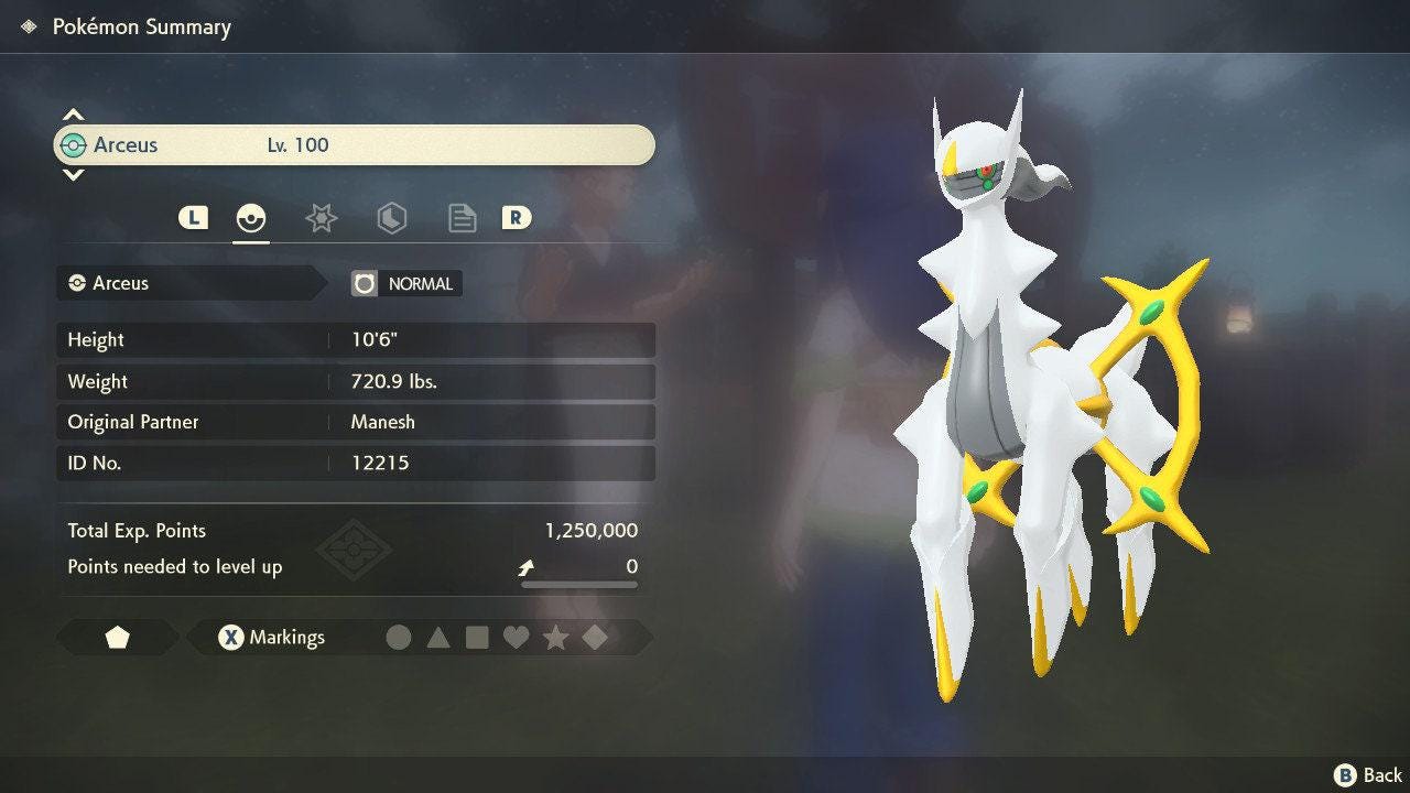 NON Shiny ARCEUS Pokémon Legends Arceus 6IV Pokemon Mythical Pokemon Competitive Battle Ready + EVs Free Shiny Ev Trained Pokémon card photo 2