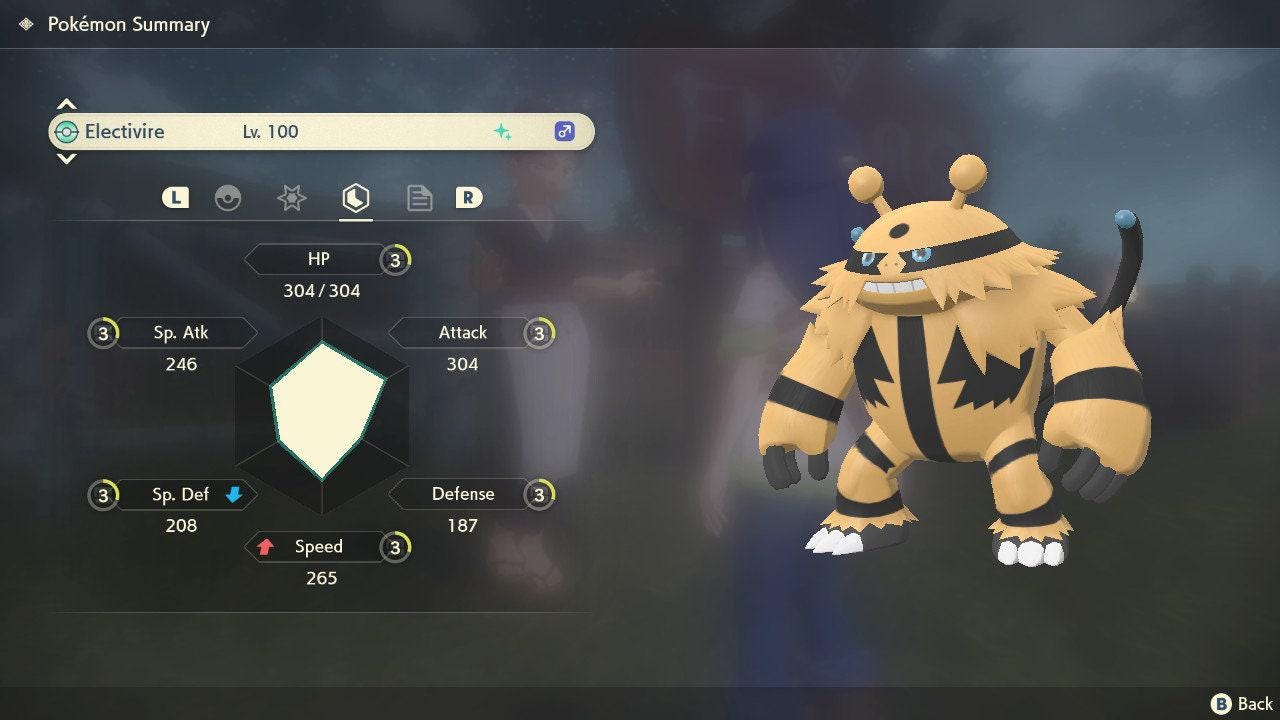 Shiny ELECTIVIRE Pokemon Legends Arceus 6IV Competitive Battle Ready Pokémon card photo 2