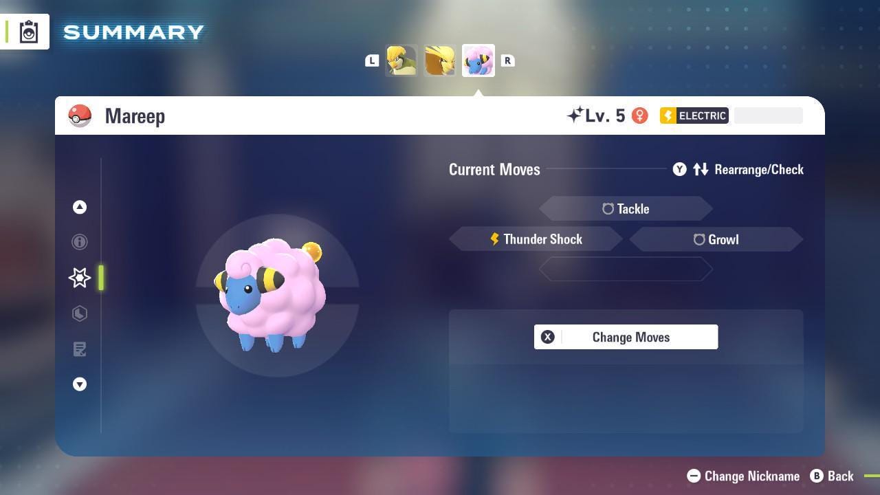 Shiny MAREEP Pokémon Legends ZA 6IV Competitive Battle Ready Pokémon card photo 3
