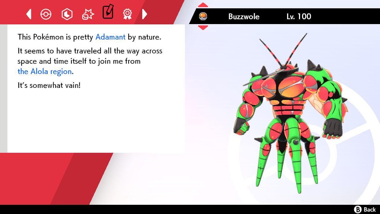 Shiny BUZZWOLE Pokemon Sword Shield 6IV Competitive Battle Ready Pokémon card photo 4