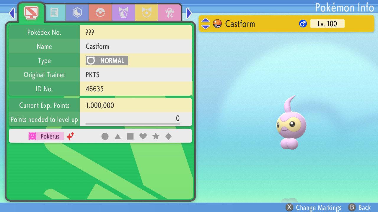 SHINY 6IV CASTFORM Pokemon Brilliant Diamond Shining Pearl 6IV Competitive Battle Ready – Brilliant Diamond & Shining Pearl Pokémon card photo