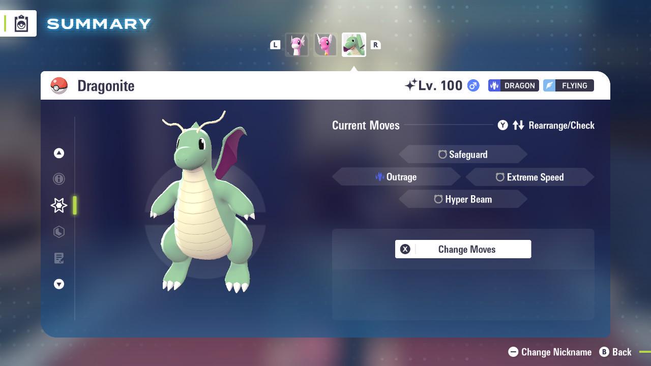 Фото покемона Блестящий DRAGONITE Pokémon Legends ZA 6IV, готовый к соревновательным боям 4