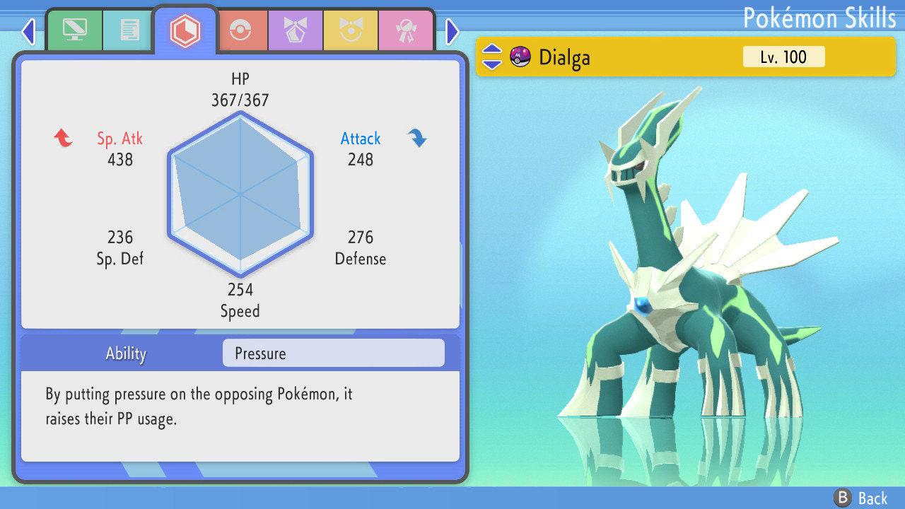 Shiny Dialga Pokemon Brilliant Diamond Shining Pearl 6IV Competitive Battle Ready Pokémon card photo 3