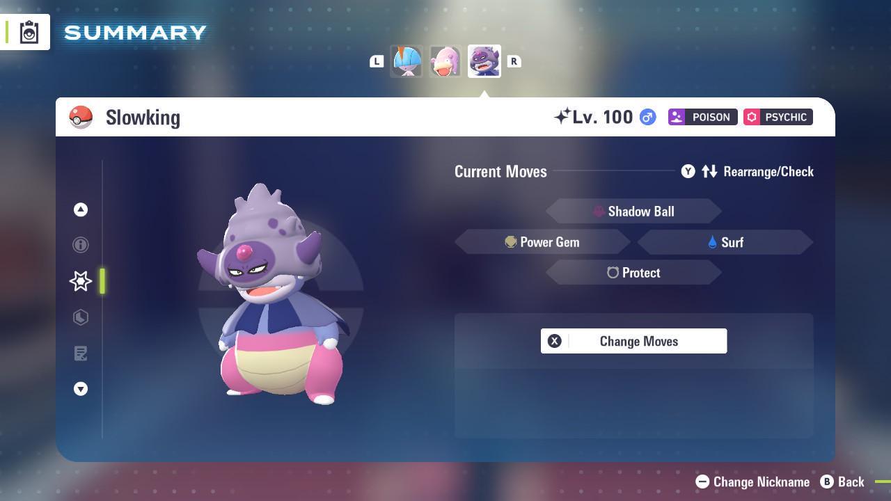 תמונה של פוקימון ZA שייני 6IV גאלאריאן סלוקינג פוקימון לגנדס ZA 6IV מוכן לקרב תחרותי – תמונה 3