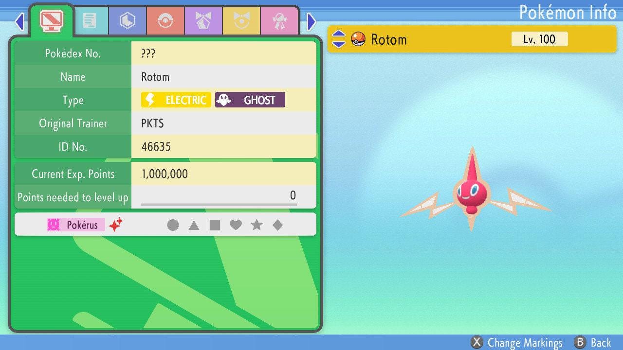 SHINY 6IV ROTOM Pokémon Brilliant Diamond and Shining Pearl 6IV Competitive Battle Ready – Brilliant Diamond & Shining Pearl Pokémon card photo