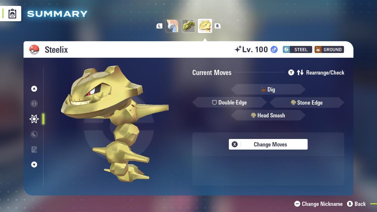 Shiny STEELIX Pokémon Legends ZA 6IV Competitive Battle Ready Pokémon card photo 4