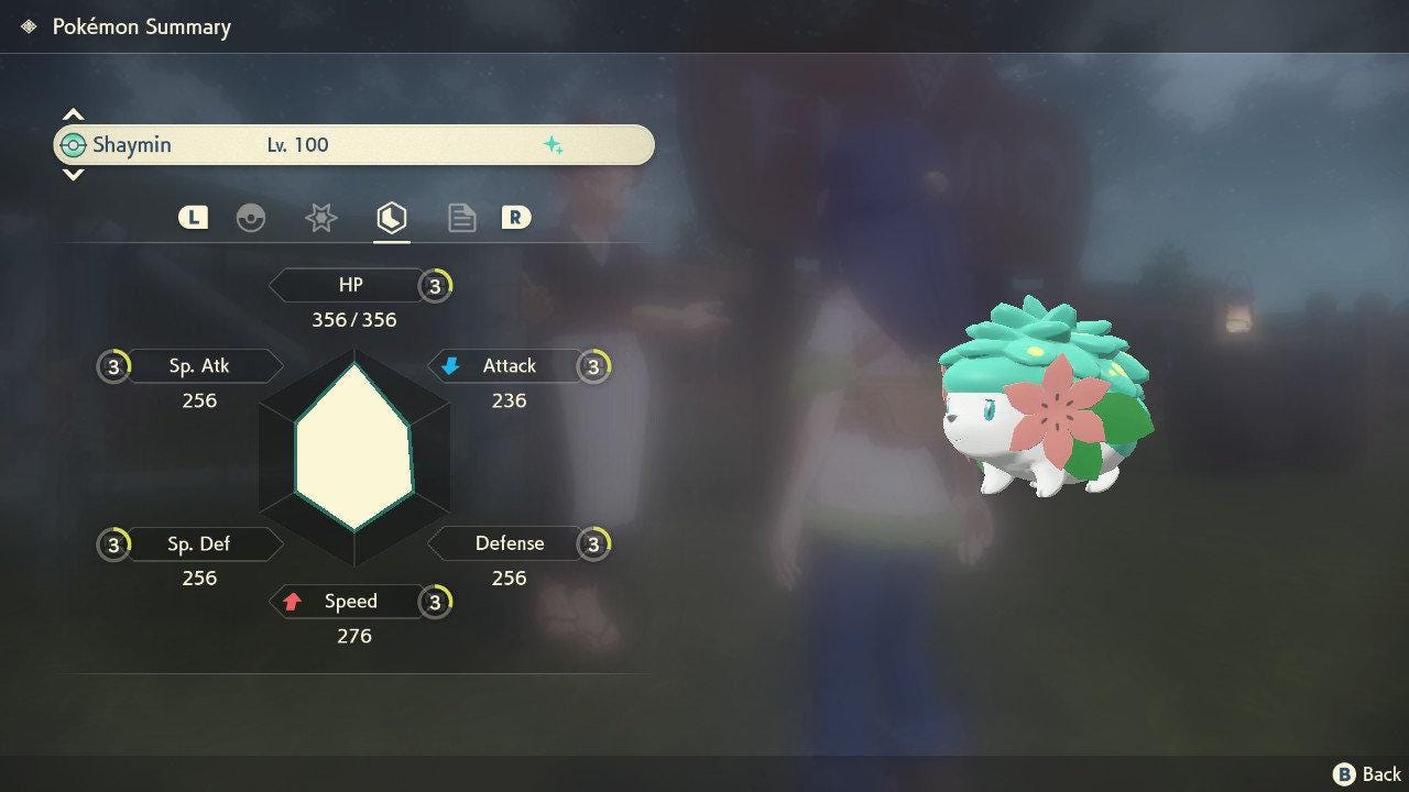 Shiny Shaymin Pokemon Legends Arceus 6IV Competitive Battle Ready Pokémon card photo 5
