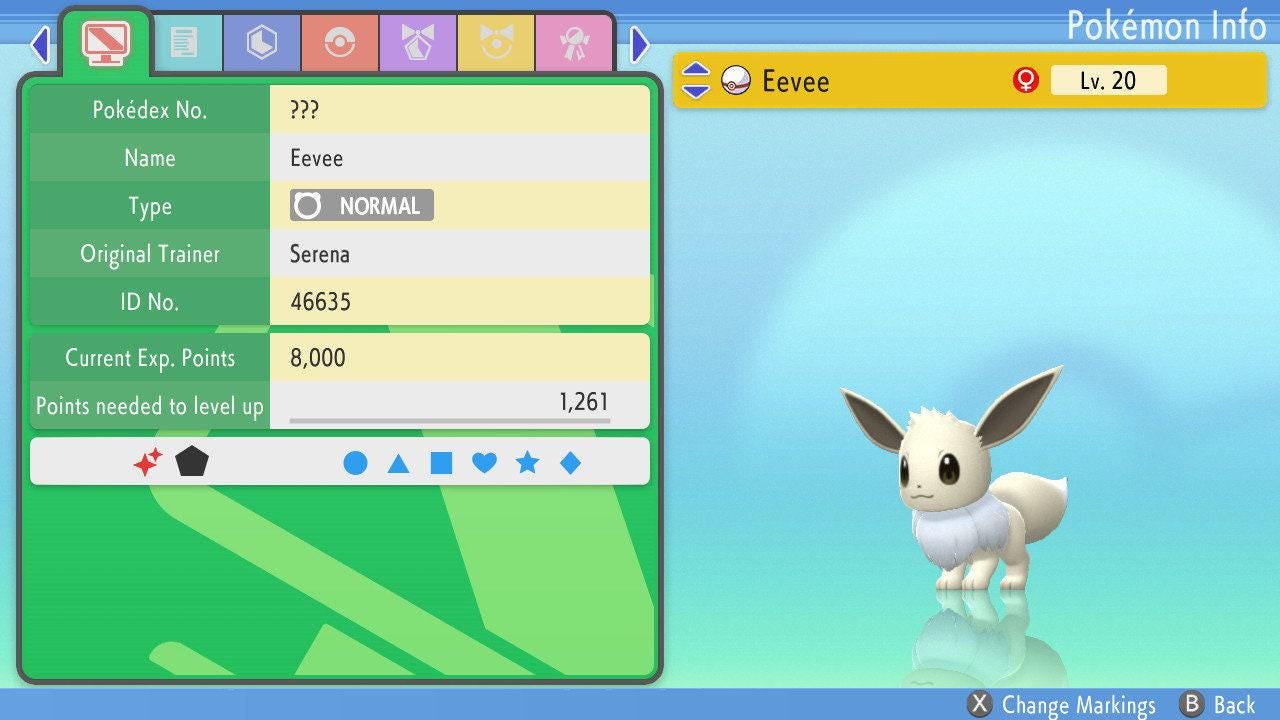 Shiny Eevee Pokemon Brilliant Diamond Shining Pearl 6IV Competitive Battle Ready Pokémon card photo 3