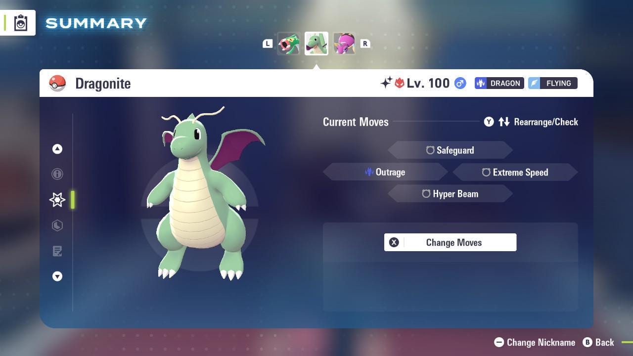 Shiny Alpha Dragonite Pokémon Legends ZA 6IV Competitive Battle Ready Mega Dragonite Hype ZA Gift Pokémon card photo 4