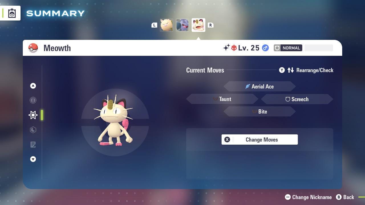 Shiny Alpha Meowth Pokemon Legends Za Mega Dimension DLC 6IV Competitive Battle Ready Pokémon card photo 4