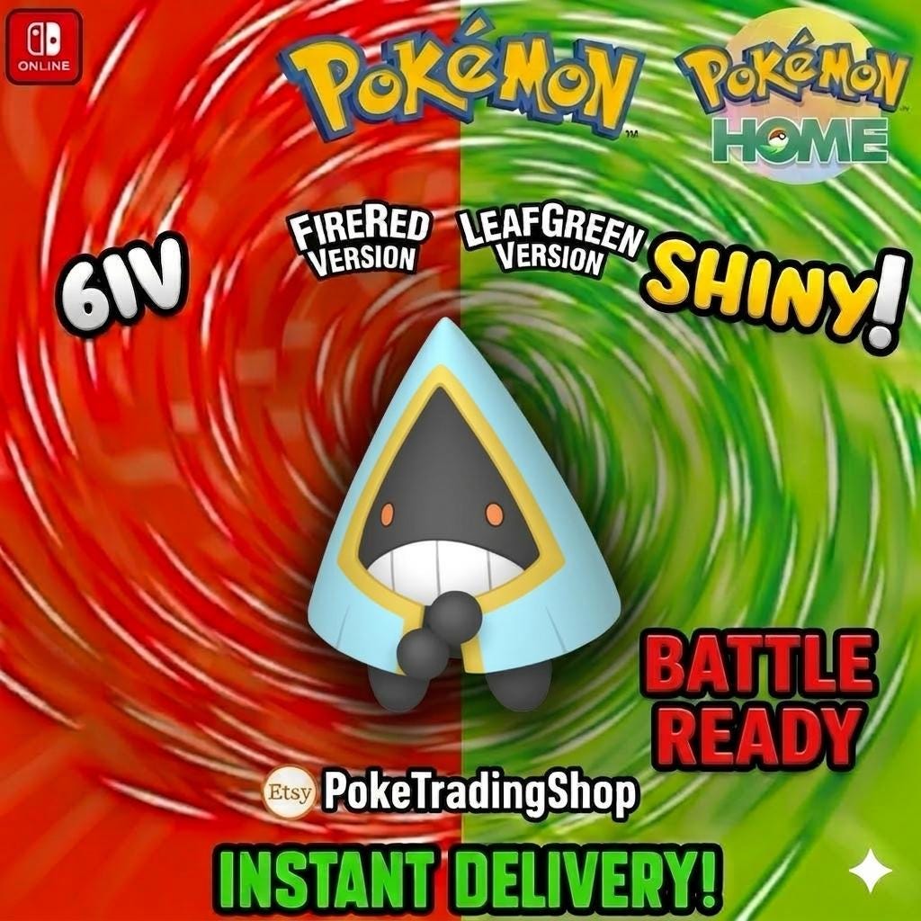 SHINY SNORUNT Pokémon FireRed LeafGreen 6IV Competitive Battle Ready Pokémon card photo