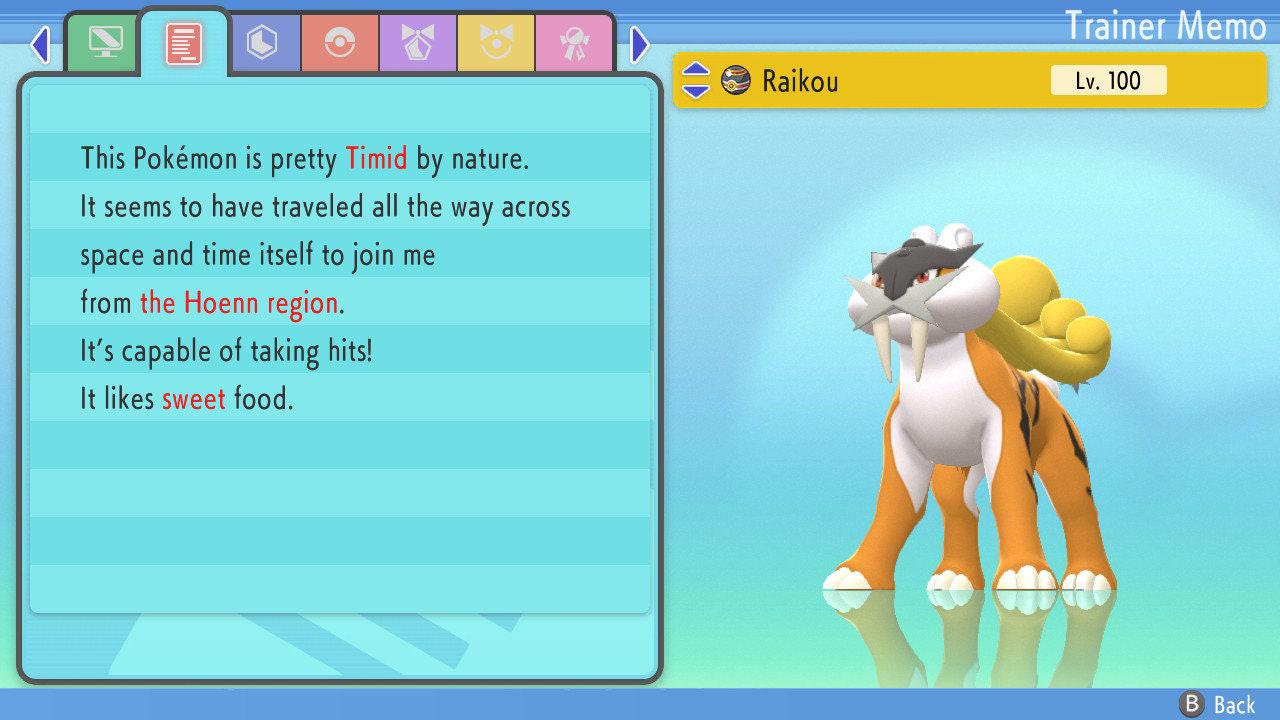 SHINY 6IV RAIKOU Pokemon Brilliant Diamond Shining Pearl 6IV Competitive Battle Ready Pokémon card photo 3