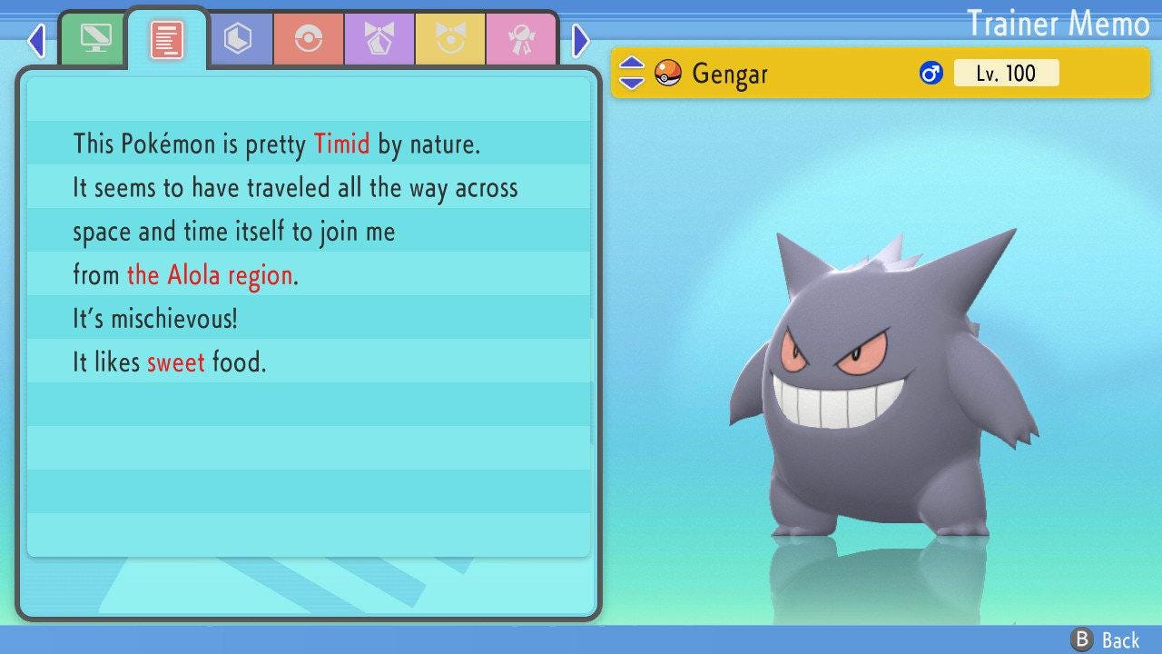 SHINY 6IV GENGAR Pokemon Brilliant Diamond Shining Pearl 6IV Competitive Battle Ready Pokémon card photo 2