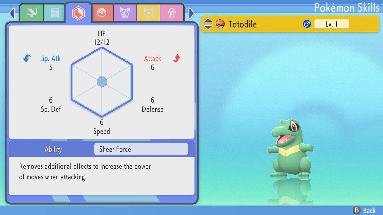 SHINY 6IV TOTODILE Pokemon Brilliant Diamond Shining Pearl 6IV Competitive Battle Ready Pokémon card photo 3